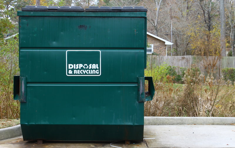 Dumpster cleaning